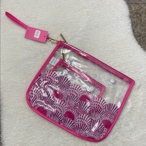 Simply Southern Vibrant Pink Attachment for Bogg Bag with Clear Accent